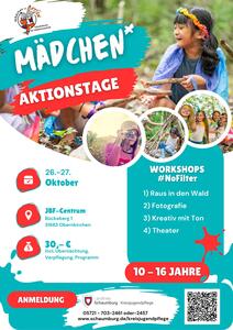 Flyer M&auml;dchenaktionstage