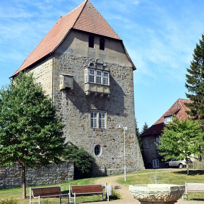 Außenbild vom Schloss Sachsenhagen